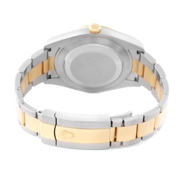 Rolex Datejust II Steel Yellow Gold Diamond Mens Watch 116333 - Image 9