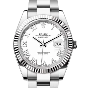 Rolex Datejust M126334-0023 Oyster, 41 mm, Oystersteel and white gold