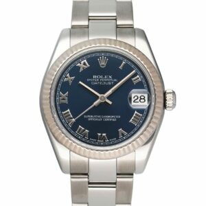 Rolex Datejust Midsize 178274 Blue Dial Ladies Watch