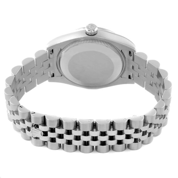 Rolex Datejust Midsize 31 Steel White Gold Diamond Dial Watch 178274 Box Card - Image 10