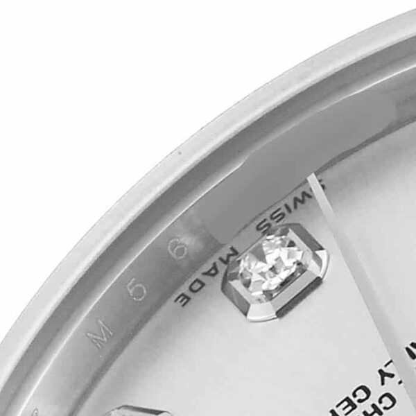 Rolex Datejust Midsize 31 Steel White Gold Diamond Dial Watch 178274 Box Card - Image 7