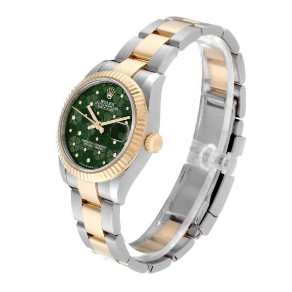 Rolex Datejust Midsize Steel Yellow Gold Diamond Dial Ladies Watch 278273 Box Card - Image 4