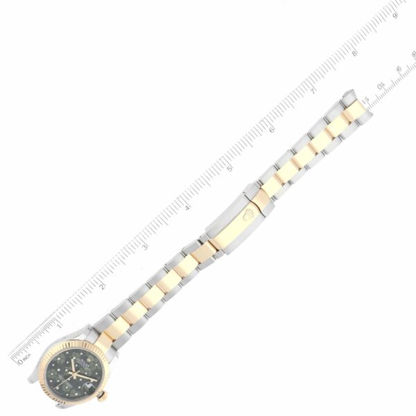 Rolex Datejust Midsize Steel Yellow Gold Diamond Dial Ladies Watch 278273 Box Card - Image 10
