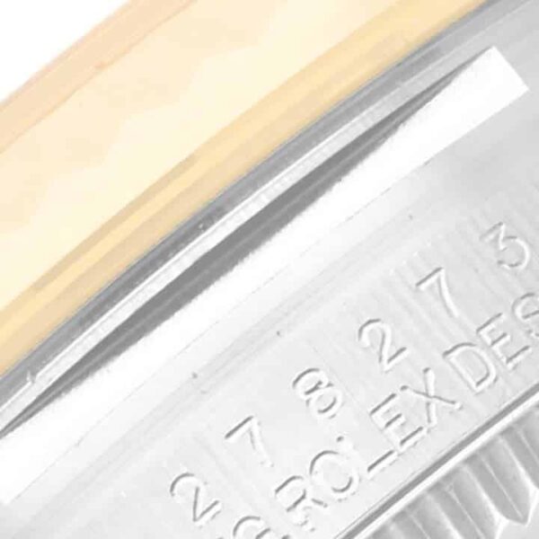 Rolex Datejust Midsize Steel Yellow Gold Diamond Dial Ladies Watch 278273 Box Card - Image 7