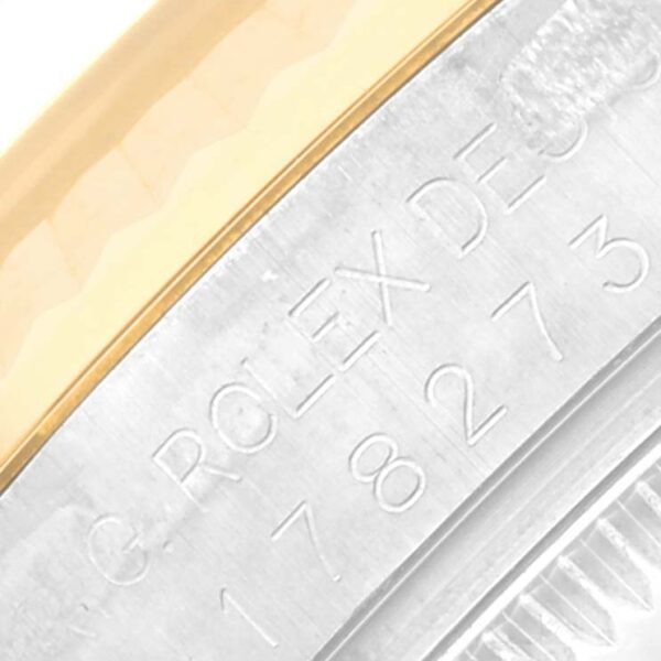 Rolex Datejust Midsize Steel Yellow Gold Diamond Ladies Watch 178273 - Image 8