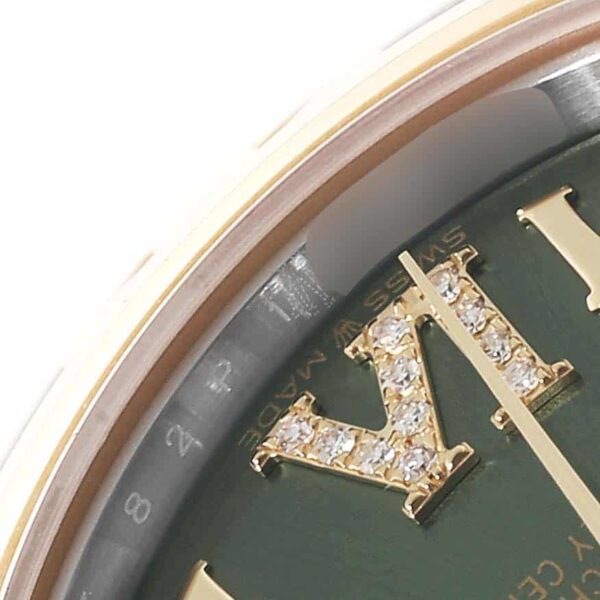 Rolex Datejust Midsize Steel Yellow Gold Diamond Ladies Watch 278243 Box Card - Image 7