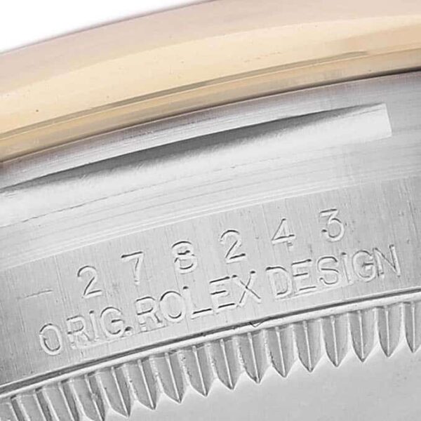 Rolex Datejust Midsize Steel Yellow Gold Diamond Ladies Watch 278243 Box Card - Image 8