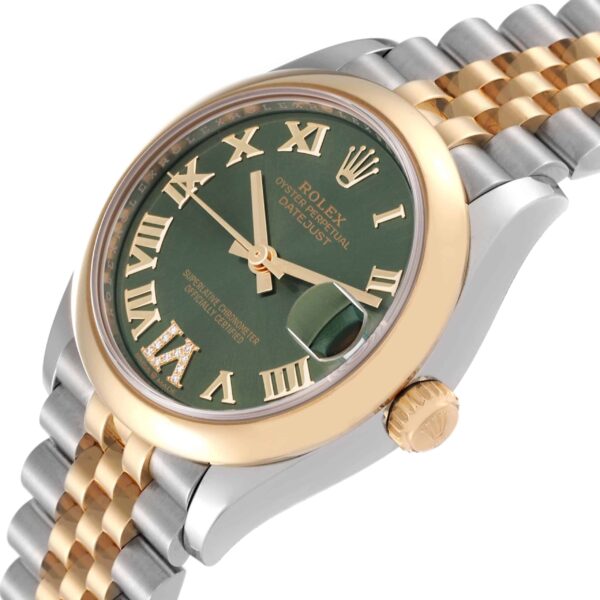 Rolex Datejust Midsize Steel Yellow Gold Diamond Ladies Watch 278243 Box Card - Image 5