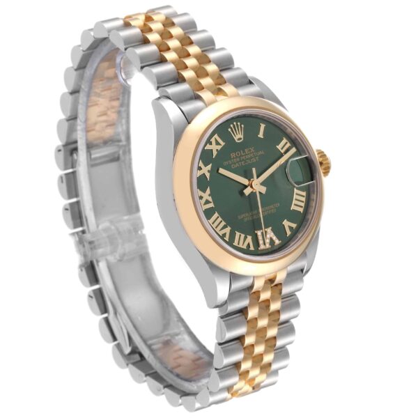 Rolex Datejust Midsize Steel Yellow Gold Diamond Ladies Watch 278243 Box Card - Image 4