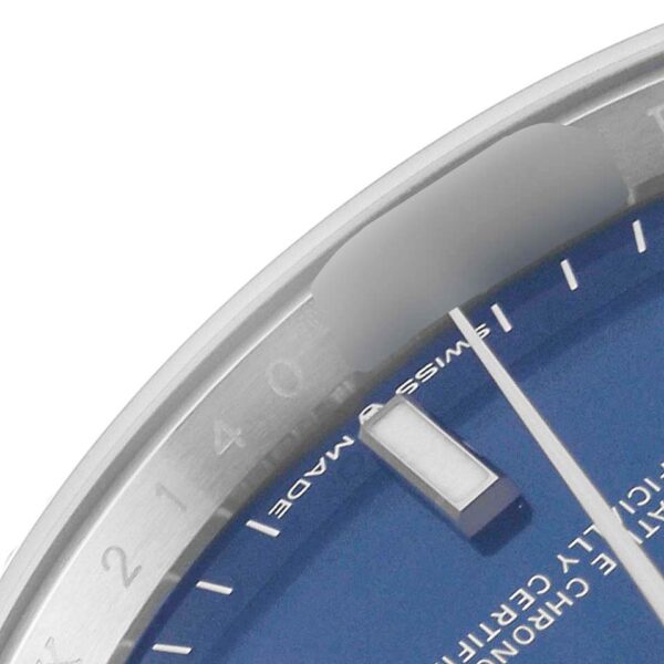 Rolex Datejust Steel White Gold Blue Dial Mens Watch 126234 Box Card - Image 6