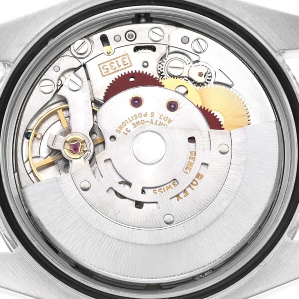Rolex Datejust Steel White Gold Blue Diamond Dial Mens Watch 116234 - Image 8