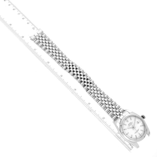 Rolex Datejust Steel White Gold Jubilee Bracelet Mens Watch 116234 - Image 4