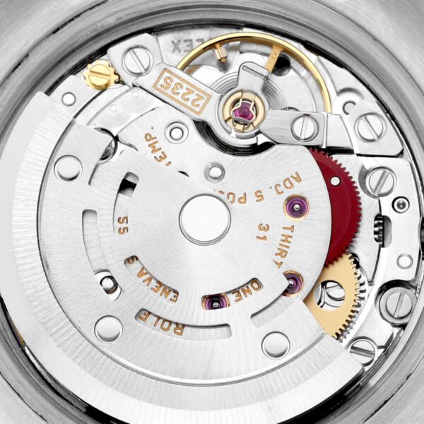 Rolex Datejust Steel White Gold Mother of Pearl Diamond Dial Ladies Watch 179174 - Image 8