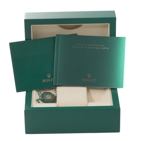 Rolex Datejust Steel White Gold Mother of Pearl Diamond Dial Ladies Watch 179174 - Image 11