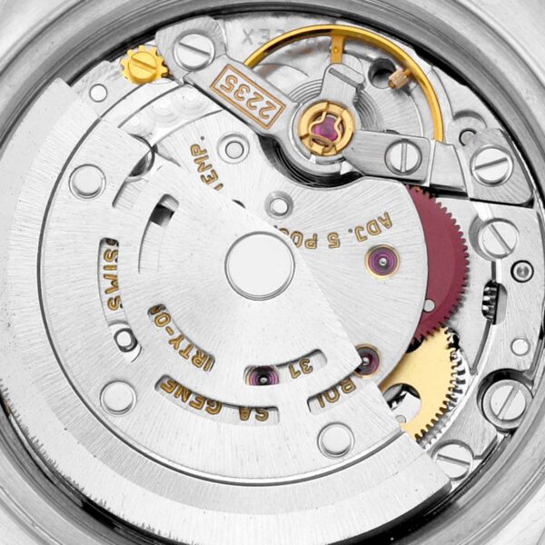 Rolex Datejust Steel White Gold Mother of Pearl Diamond Ladies Watch 79174 - Image 8