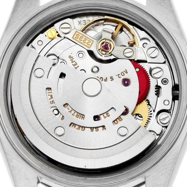Rolex Datejust Steel White Gold Mother of Pearl Diamond Ladies Watch 79174 - Image 9