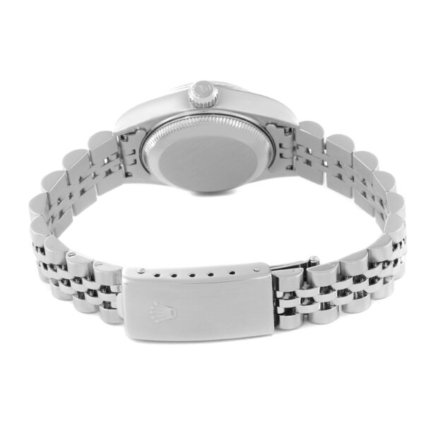 Rolex Datejust Steel White Gold Mother of Pearl Diamond Ladies Watch 79174 - Image 9
