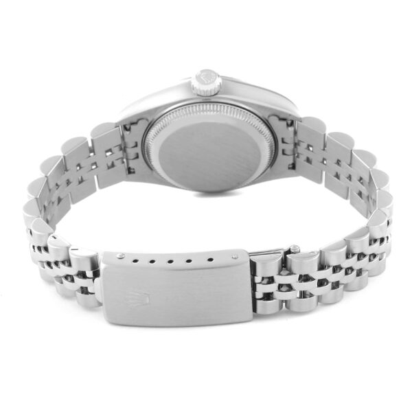 Rolex Datejust Steel White Gold Mother of Pearl Diamond Ladies Watch 79174 - Image 10