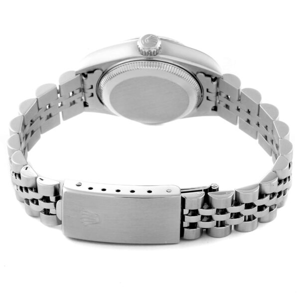 Rolex Datejust Steel White Gold Mother of Pearl Diamond Ladies Watch 79174 - Image 10