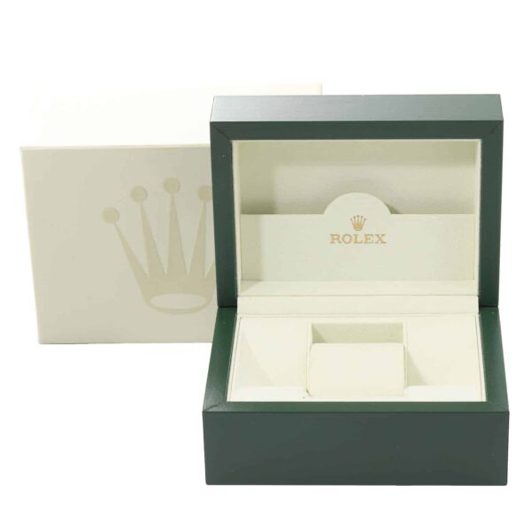 Rolex Datejust Steel White Gold Silver Diamond Dial Ladies Watch 179174 - Image 11