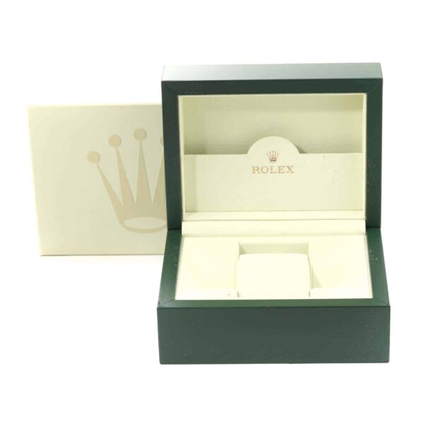 Rolex Datejust Steel White Gold Silver Diamond Dial Ladies Watch 179174 - Image 12