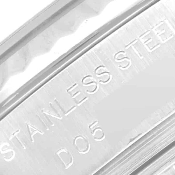 Rolex Datejust Steel White Gold Silver Diamond Dial Ladies Watch 179174 - Image 6