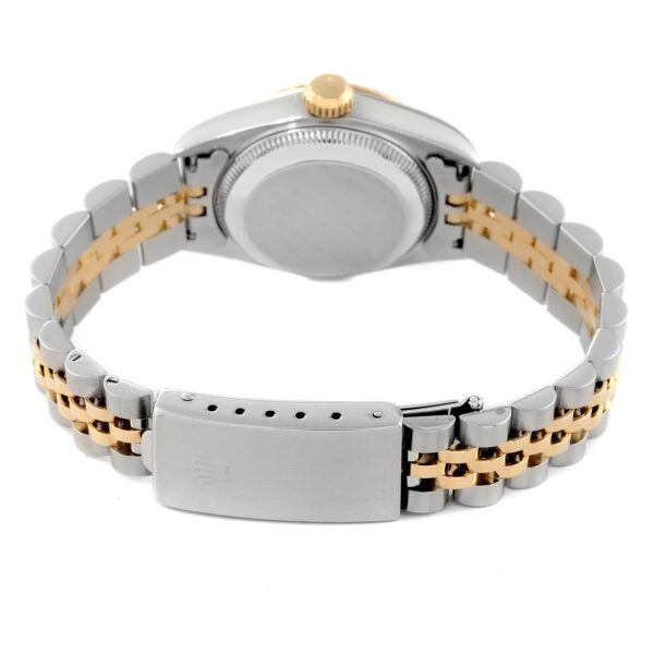 Rolex Datejust Steel Yellow Gold Anniversary Diamond Dial Ladies Watch 69173 - Image 10