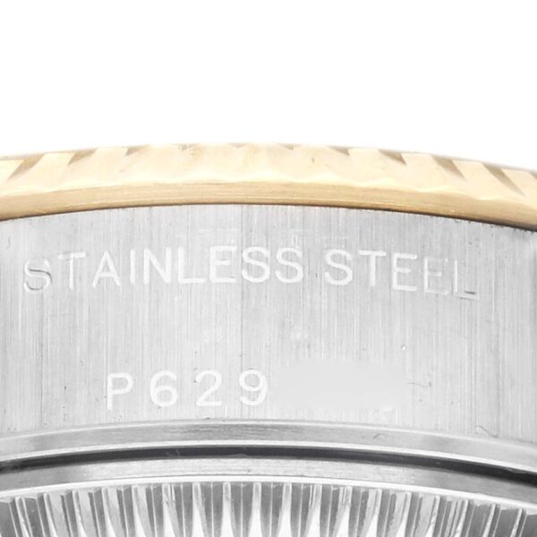 Rolex Datejust Steel Yellow Gold Champagne Diamond Dial Watch 79173 - Image 7