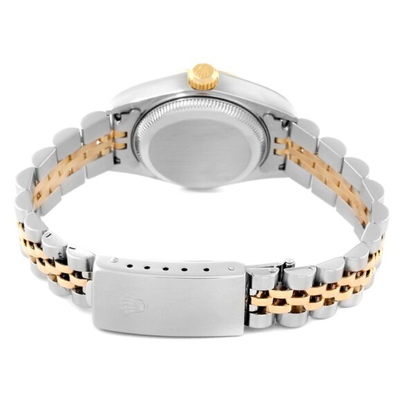 Rolex Datejust Steel Yellow Gold Champagne Diamond Dial Watch 79173 - Image 9