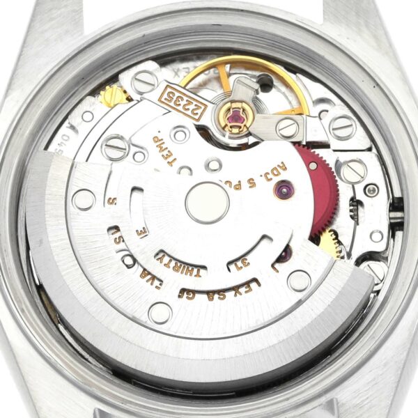 Rolex Datejust Steel Yellow Gold Champagne Diamond Dial Watch 79173 - Image 8