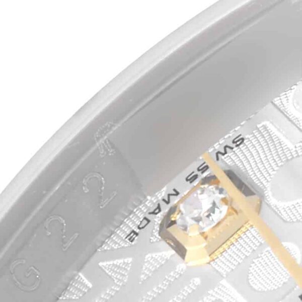 Rolex Datejust Steel Yellow Gold Diamond Dial Mens Watch 116233 - Image 7