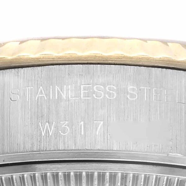 Rolex Datejust Steel Yellow Gold Diamond Ladies Watch 69173 Box Papers - Image 8