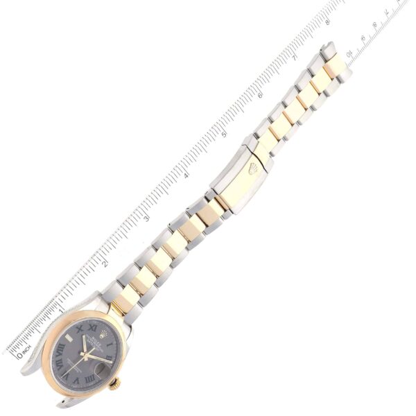 Rolex Datejust Steel Yellow Gold Wimbledon Dial Mens Watch 126203 Box Card - Image 10