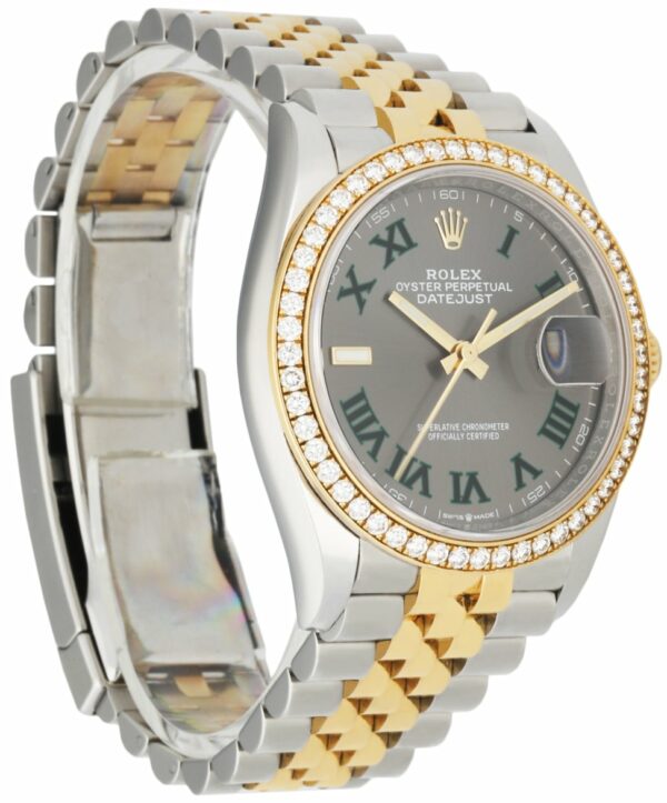 Rolex Datejust Wimbledon 126283RBR Diamond Bezel Box & Papers - Image 10