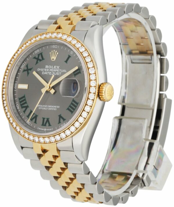 Rolex Datejust Wimbledon 126283RBR Diamond Bezel Box & Papers - Image 9