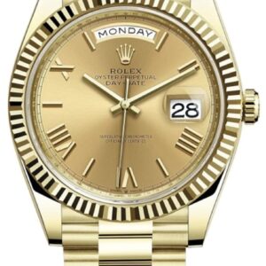 Rolex Day-Date 18K Yellow Gold Champagne Dial Men's Watch M228238-0006