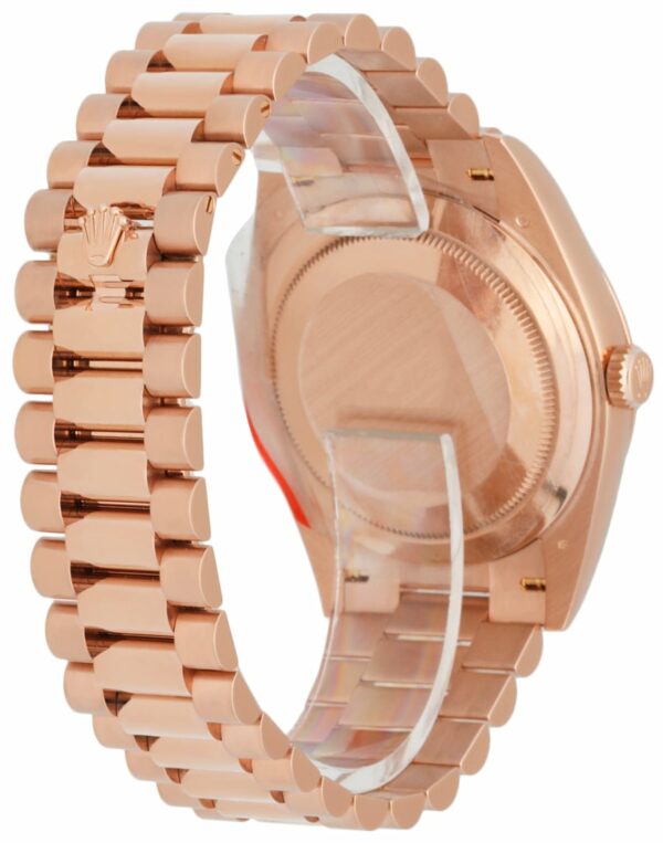 Rolex Day-Date 228235 18K Rose Gold Men's Watch Box & papers - Image 4