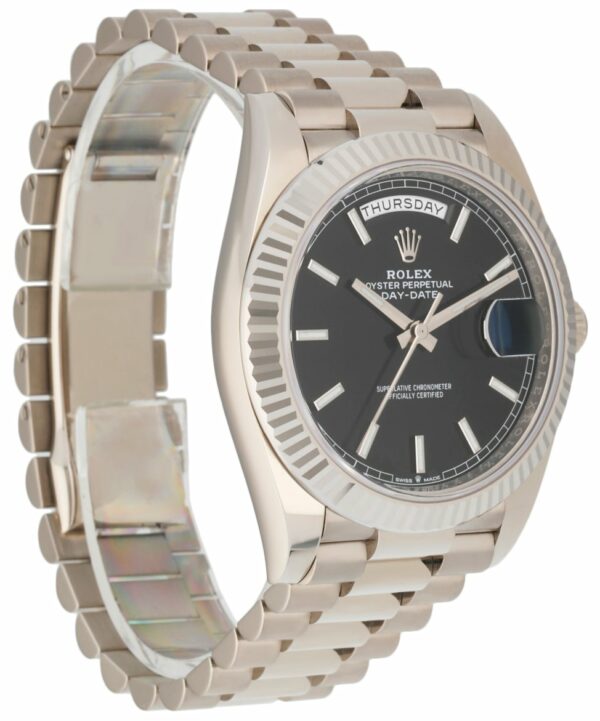 Rolex Day-Date 228239 18K White Gold Men's Watch Box & papers - Image 3