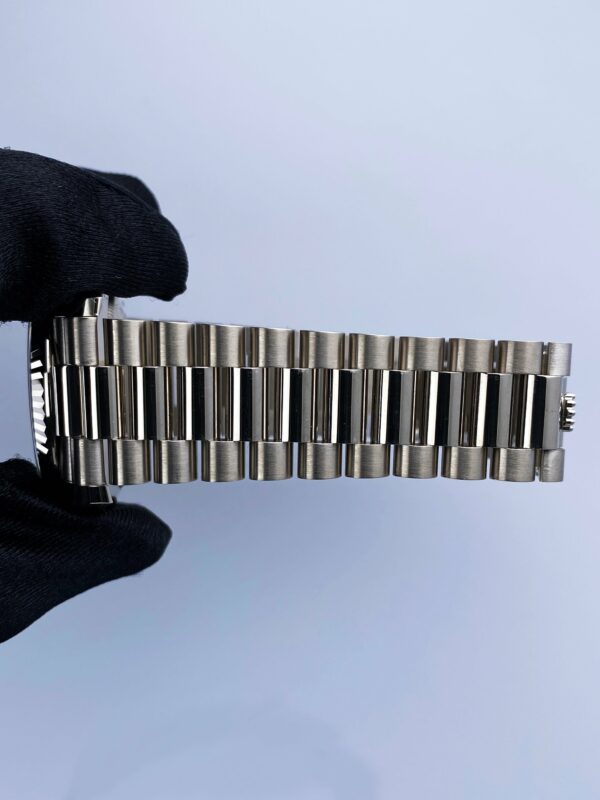 Rolex Day-Date 228239 Olive Dial 18K White Gold Mens Watch Box Papers - Image 9