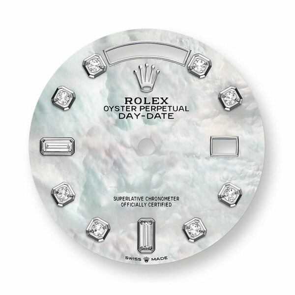 Rolex Day-Date, 36mm, Platinum and Diamonds, Ref# 128396tbr-0005 - Image 3