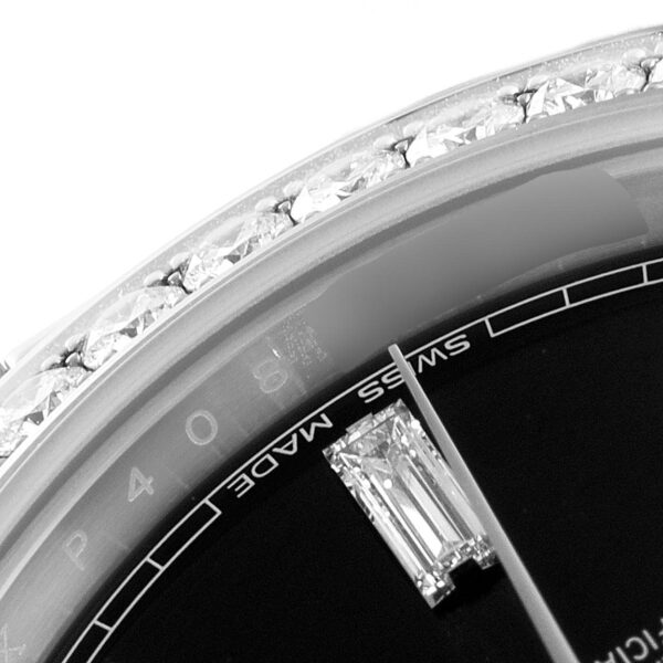 Rolex Day-Date 40 President White Gold Diamond Mens Watch 228349 Unworn - Image 6