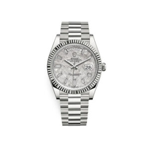 rolex day date 40 presidential 228239 fluted bezel baguette diamond meteorite dial 6609 khtvm.jpg