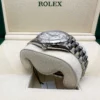 rolex day date 40 presidential 228239 fluted bezel baguette diamond meteorite dial 7776 h6gk5.webp