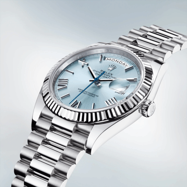 Rolex Day-Date 40mm, Platinum, Ref# 228236-0012 - Image 10