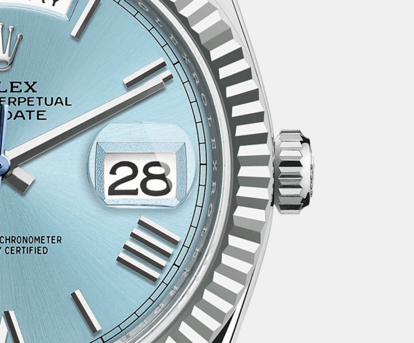 Rolex Day-Date 40mm, Platinum, Ref# 228236-0012 - Image 9