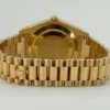 rolex day date 41 yellow gold champagne diamond dial 26 fluted bezel president bracelet 218238 4272 5cut8.webp