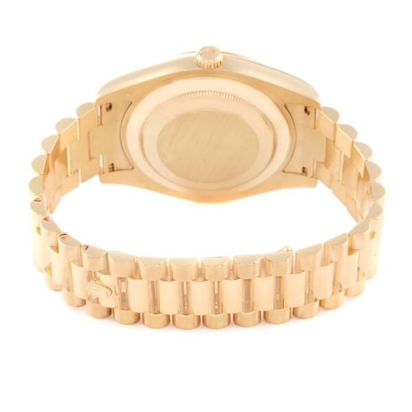 Rolex Day-Date II 41 President Yellow Gold White Dial Mens Watch 218238 Box Card - Image 9
