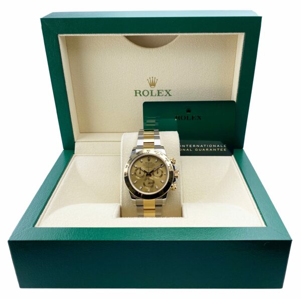 Rolex Daytona 116503 Champagne Dial Mens Watch Box Papers - Image 2