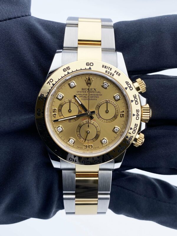 Rolex Daytona 116503 Diamond Dial Mens Watch Box & Papers - Image 3