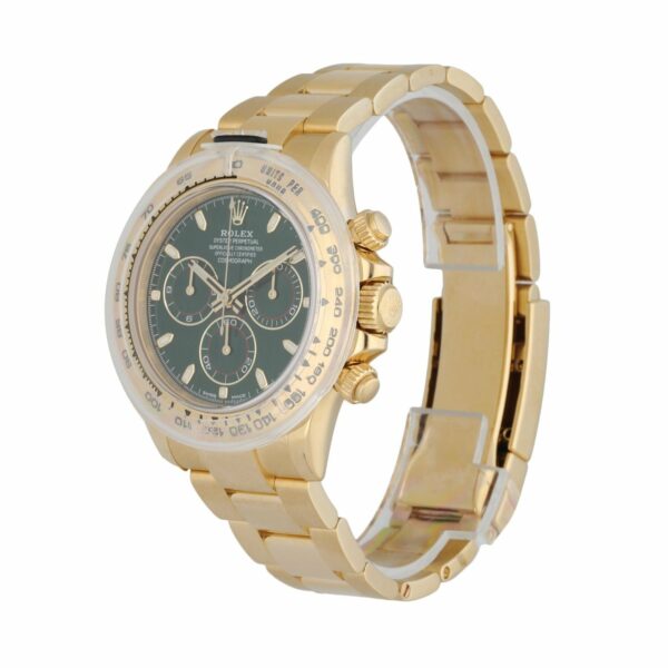 Rolex Daytona 116508 Green Dial 18K Yellow Gold  Men's Watch Box & Papers - Image 2